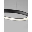 NovaLuce ALBI függeszték fém, műanyag, fekete, fehér, LED, 80W, 3000K, 4000Lm - 8105604-D