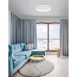 NovaLuce ALBI mennyezet lámpa fém, akril, fehér, LED, 84W, 3000K, 5835Lm - 8105607-D