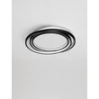 NovaLuce ARBOR mennyezet lámpa fém, akril, fekete, fehér, LED, 27W, 810lm, 3000K - NL-9001095