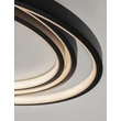 NovaLuce ARBOR mennyezet lámpa fém, akril, fekete, fehér, LED, 27W, 810lm, 3000K - NL-9001095