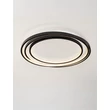 NovaLuce ARBOR mennyezet lámpa fém, akril, fekete, fehér, LED, 33W, 1067lm, 3000K - NL-9001096
