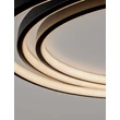 NovaLuce ARBOR mennyezet lámpa fém, akril, fekete, fehér, LED, 33W, 1067lm, 3000K - NL-9001096