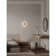 NovaLuce MARBELLE fali lámpa fém, márvány, fehér, bronz, LED, 9W, 3000K, 538 Lm - NL-9001131