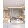 NovaLuce PACE mennyezet lámpa fém, akrill, fehér, LED, 63W, 3000K, 4020 Lm - NL-9002059