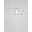NovaLuce PACE mennyezet lámpa fém, akrill, fehér, LED, 63W, 3000K, 4020 Lm - NL-9002059