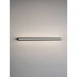 NovaLuce ENDO fürdőszobai fali lámpa fém, akril, fekete, LED, 27W, 3000-4000K, 2160Lm, IP44 - 9002075