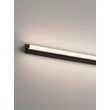 NovaLuce ENDO fürdőszobai fali lámpa fém, akril, fekete, LED, 27W, 3000-4000K, 2160Lm, IP44 - 9002075