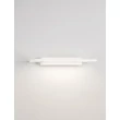 NovaLuce LIVO fürdőszobai fali lámpa fém, akril, fehér, LED, 10W, 3000-4000K, 650Lm, IP44 - 9002076