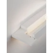 NovaLuce LIVO fürdőszobai fali lámpa fém, akril, fehér, LED, 10W, 3000-4000K, 650Lm, IP44 - 9002076