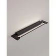 NovaLuce LIVO fürdőszobai fali lámpa fém, akril, fekete, LED, 18W, 3000-4000K, 1170Lm, IP44 - 9002079