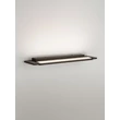 NovaLuce LIVO fürdőszobai fali lámpa fém, akril, fekete, LED, 18W, 3000-4000K, 1170Lm, IP44 - 9002079