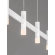 NovaLuce POETIC függeszték fém, műanyag, fehér, LED, 17W, 2700K, 1364Lm - 9002095