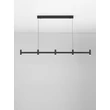 NovaLuce POETIC függeszték fém, műanyag, fekete, fehér, LED, 21W, 2700K, 1600Lm - 9002098