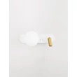 NovaLuce NOBLE fali lámpa fém, üveg, arany, fehér, LED+G9, 3W, 3000K, 182 Lm - NL-9002107