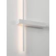 NovaLuce DANESSA fali lámpa fém, akril, fehér, LED, 5W, 2700-3000K, 374 Lm - NL-9003012
