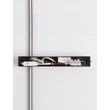 NovaLuce DANESSA fali lámpa fém, akril, fekete, LED, 5W, 2700-3000K, 374 Lm - NL-9003013