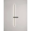 NovaLuce DANESSA fali lámpa fém, akril, fekete, LED, 10W, 2700-3000K, 656 Lm - NL-9003016