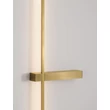 NovaLuce DANESSA fali lámpa fém, akril, arany, LED, 10W, 2700-3000K, 656 Lm - NL-9003017