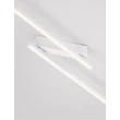 NovaLuce BRIANA mennyezet lámpa fém, akril, fehér, LED, 39W, 3000K, 2245 Lm - NL-9003018