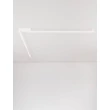NovaLuce BRIANA mennyezet lámpa fém, akril, fehér, LED, 39W, 3000K, 2245 Lm - NL-9003018