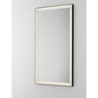 NovaLuce URAL tükör fém, üveg, fekete, LED, 36W, 1026lm, 4000K, IP44 - NL-9006015