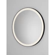 NovaLuce URAL tükör fém, üveg, fekete, LED, 29W, 977lm, 4000K, IP44 - NL-9006017