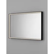 NovaLuce AMBOR tükör fém, üveg, fekete, LED, 48W, 1648lm, 4000K, IP44 - NL-9006022