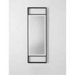 NovaLuce DOUL tükör fém, üveg, fekete, LED, 37W, 385lm, 4000K, IP44 - NL-9006023