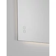 NovaLuce ALDA tükör fém, üveg, ezüst, LED, 53W, 1005lm, 3000K, IP44 - NL-9006027