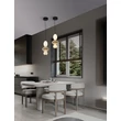 NovaLuce ONETA függeszték fém, üveg, fekete, bézs, LED, 18W, 1170lm, 3000K - NL-9009156