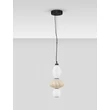 NovaLuce ONETA függeszték fém, üveg, fekete, bézs, LED, 18W, 1170lm, 3000K - NL-9009156