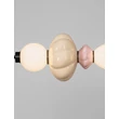 NovaLuce ONETA függeszték fém, üveg, fekete, sokszínű, LED, 23W, 1495lm, 3000K - NL-9009158