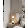 NovaLuce ONETA asztali lámpa fém, üveg, fekete, sokszínű, LED, 16W, 960lm, 3000K - NL-9009159