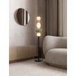 NovaLuce ONETA állólámpa fém, üveg, fekete, sokszínű, LED, 19W, 1140lm, 3000K - NL-9009160
