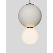 NovaLuce NOESIS függeszték fém, üveg, fekete, szürke, LED, 7W, 420lm, 3000K - NL-9009190