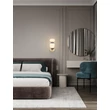 NovaLuce PALO fali lámpa fém, üveg, arany, sokszínű, LED, 12W, 720lm, 3000K - NL-9009206
