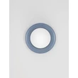 NovaLuce ORBIQUE fürdőszobai fali lámpa porcelán, üveg, kék, fehér, G9, IP44 - NL-9009209