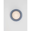 NovaLuce ORBIQUE fürdőszobai fali lámpa porcelán, üveg, kék, fehér, G9, IP44 - NL-9009209