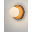 NovaLuce ORBIQUE fürdőszobai fali lámpa porcelán, üveg, barna, fehér, G9, IP44 - NL-9009212