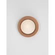 NovaLuce ORBIQUE fürdőszobai fali lámpa porcelán, üveg, barna, fehér, G9, IP44 - NL-9009212