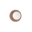 NovaLuce ORBIQUE fürdőszobai fali lámpa porcelán, üveg, barna, fehér, G9, IP44 - NL-9009212