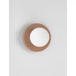 NovaLuce ORBIQUE fürdőszobai fali lámpa porcelán, üveg, barna, fehér, G9, IP44 - NL-9009212