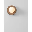 NovaLuce ORBIQUE fürdőszobai fali lámpa porcelán, üveg, barna, fehér, G9, IP44 - NL-9009214