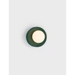 NovaLuce ORBIQUE fürdőszobai fali lámpa porcelán, üveg, zöld, fehér, G9, IP44 - NL-9009215