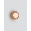 NovaLuce ORBIQUE fürdőszobai fali lámpa porcelán, üveg, barna, fehér, G9, IP44 - NL-9009216
