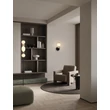 NovaLuce PALLINA állólámpa fém, üveg, fekete, fehér, LED, 16W, 960lm, 3000K - NL-9009309