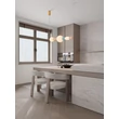 NovaLuce OBRIE függeszték fém, üveg, arany, sokszíű, LED, 28W, 1680Lm, 3000K - 9009352