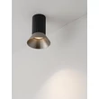 NovaLuce LUVIA mennyezet lámpa fém, fekete, bronz, GU10 - NL-9011439