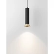 NovaLuce LUVIA függeszték fém, fekete, arany, GU10 - NL-9011446