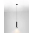 NovaLuce LUVIA függeszték fém, fekete, bronz, GU10 - NL-9011447